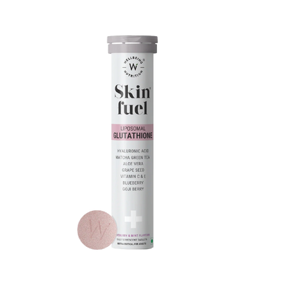 Skin Fuel Liposomal Glutathione 90% - Blueberry & Mint Flavour | 15 Tablets