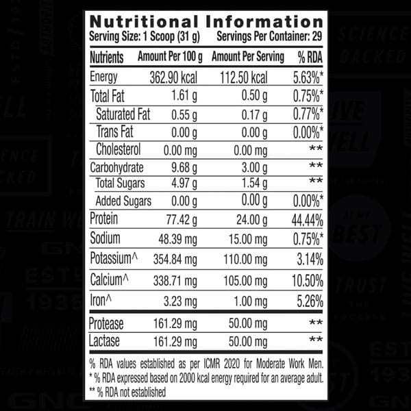 Gold Series 100% Whey Protein Advanced 4 lbs