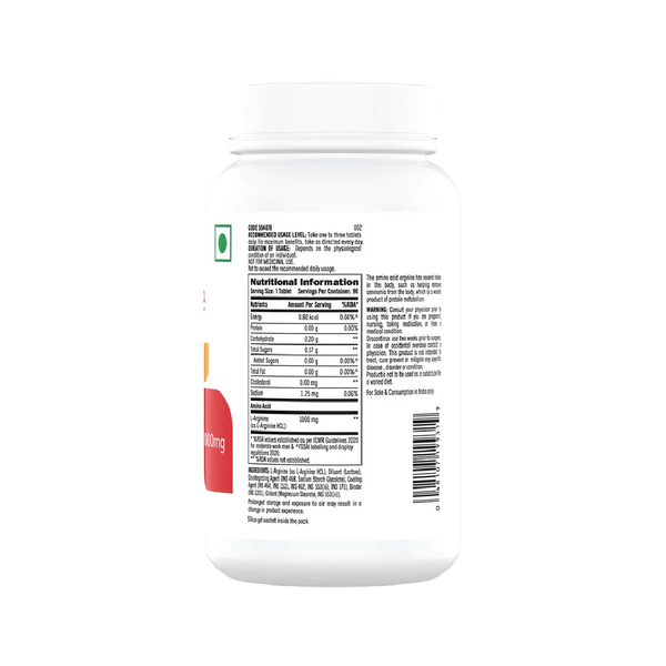 L-Arginine 1000mg