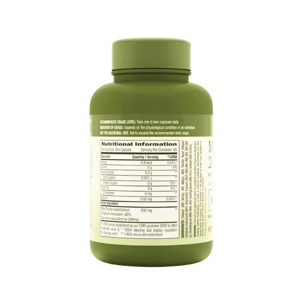 Herbal Plus Milk Thistle Caps 1x60
