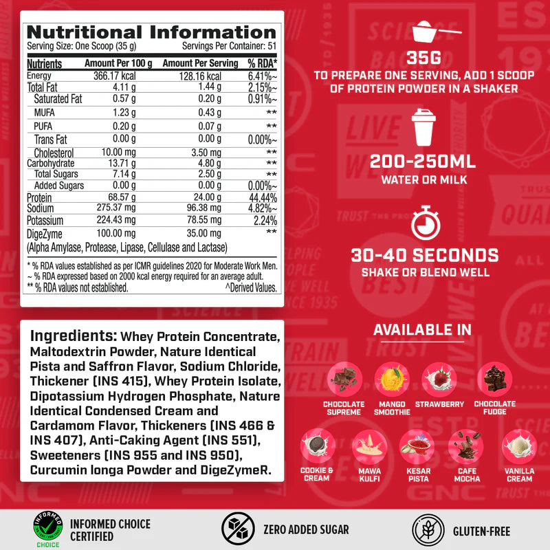 100% Whey Protein