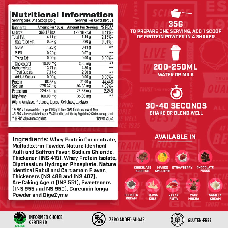 100% Whey Protein
