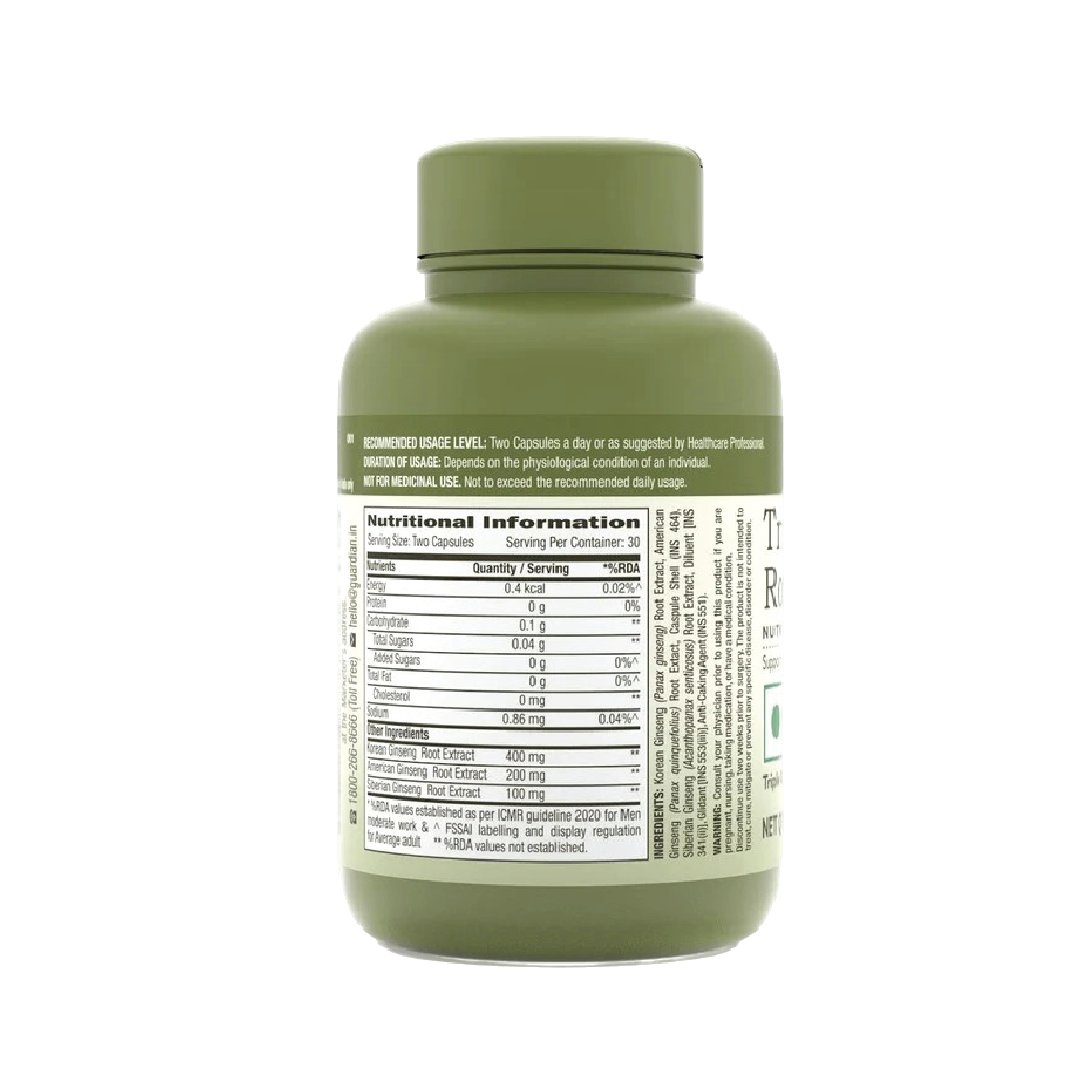Triple Ginseng Root