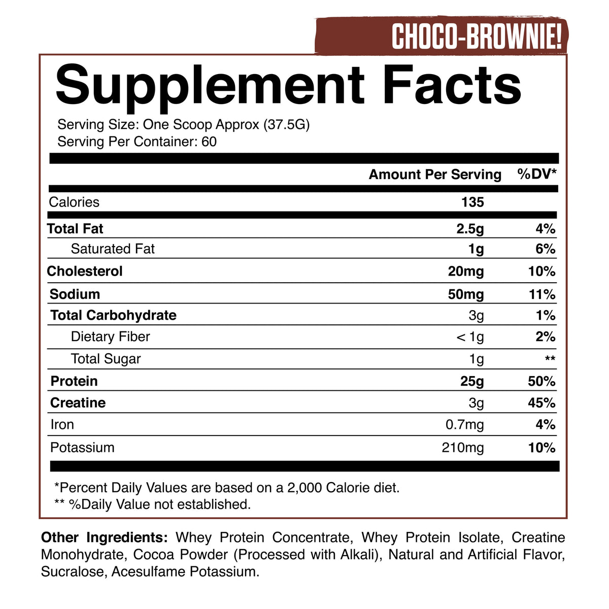 WHEY HAVANA PROTEIN | CHOCO BROWNIE | METALLIC SERIES