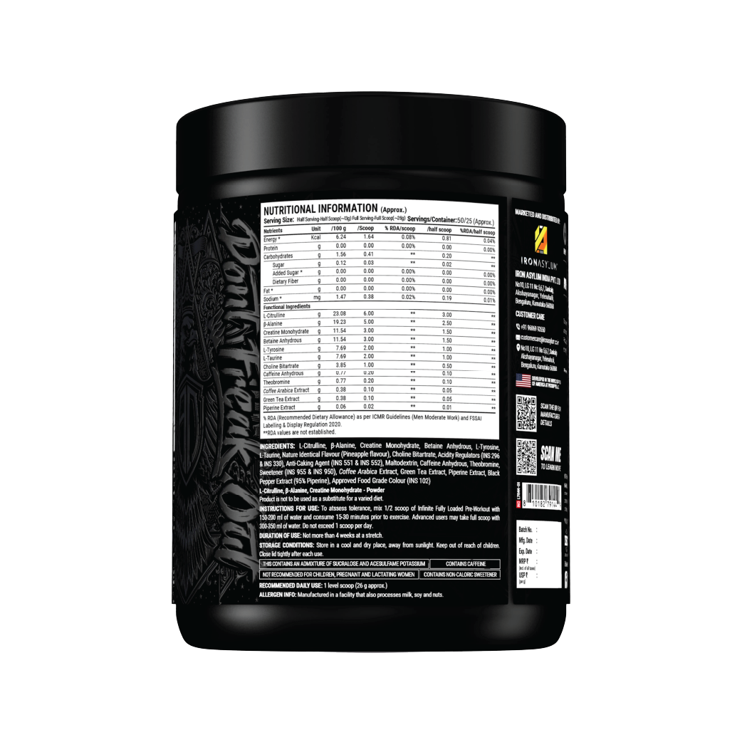 Prosupps Hyde Infinite Pre Workout