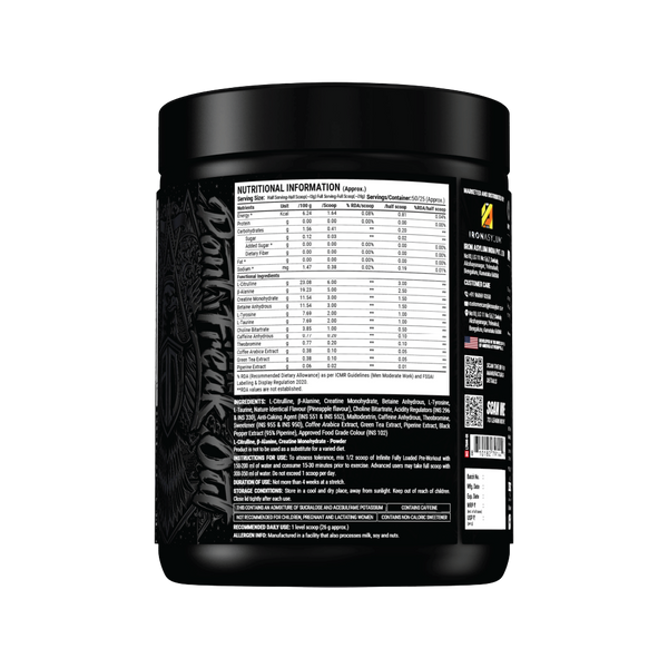 Prosupps Hyde Infinite Pre Workout