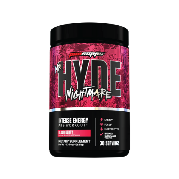 Prosupps Hyde Nightmare Pre Workout | Extreme Energy & Intense Focus Formula