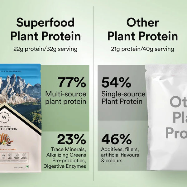 Vegan Protein 22g | 500g | 3B CFU Probiotics | French Vanilla Caramel