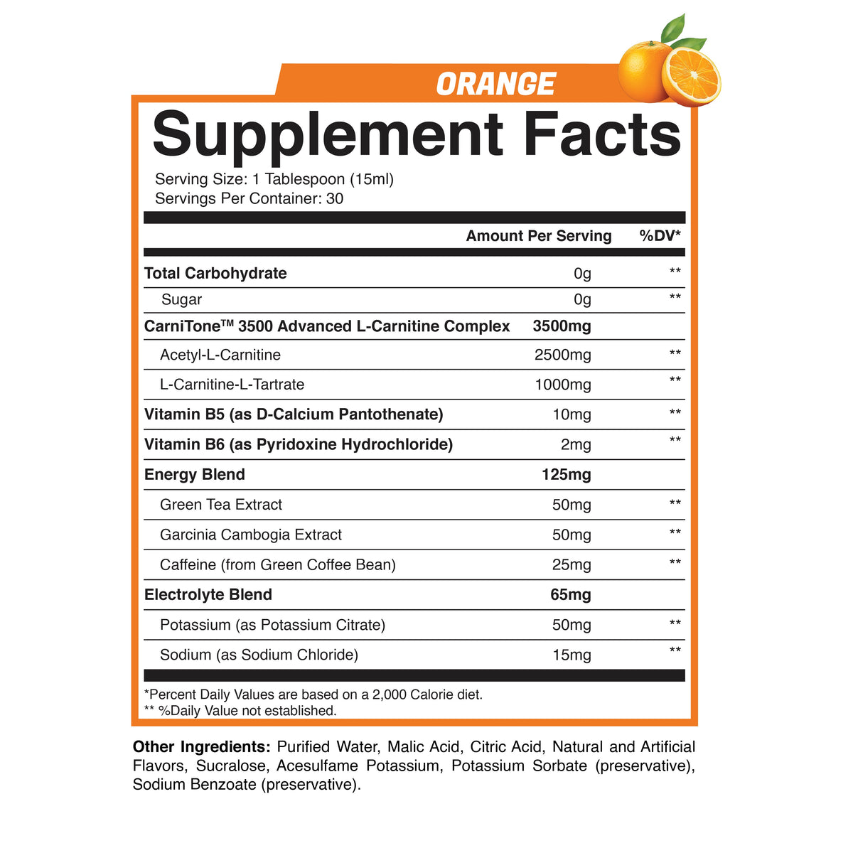 L-Carnitine - Orange