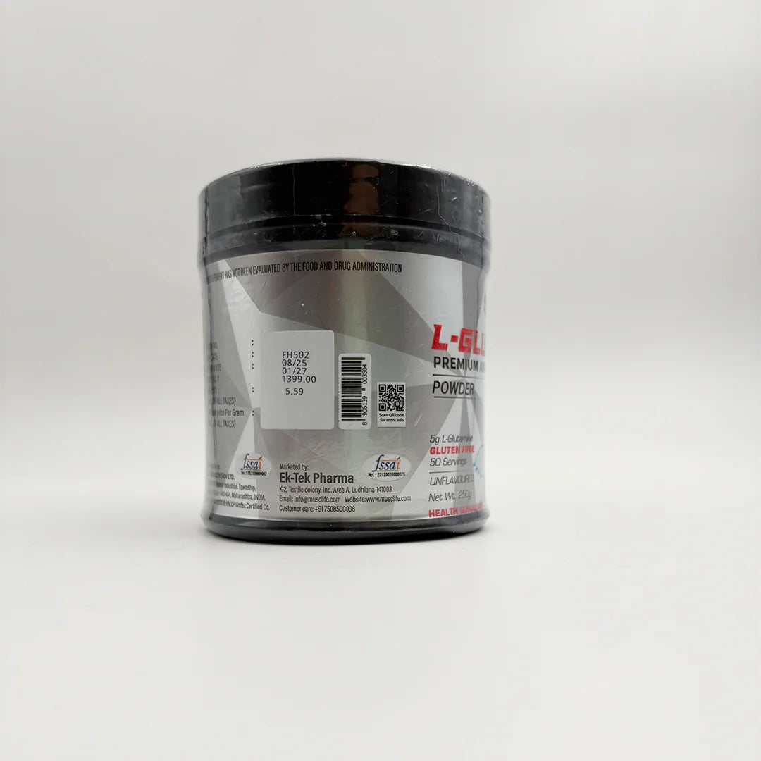 L-Glutamine Powder | Amino Acid Powder for Muscle Recovery Support