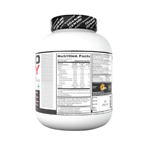 Labrada Turbo Whey - Isolate, Concentrate, And Creatine 1.8 kg