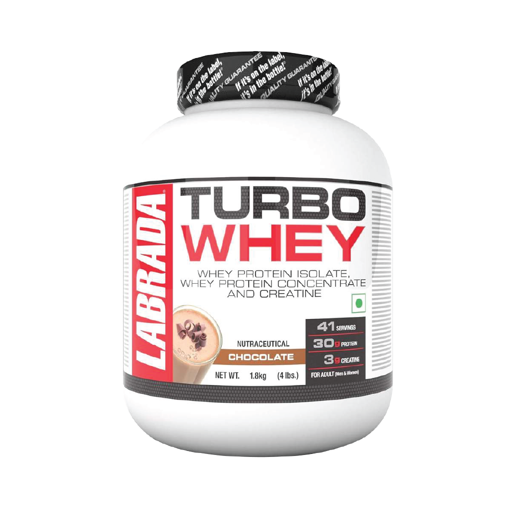 Labrada Turbo Whey - Isolate, Concentrate, And Creatine 1.8 kg