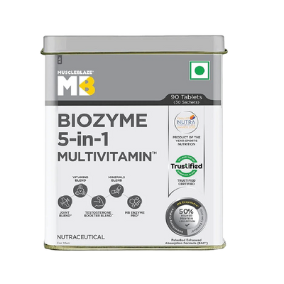 MuscleBlaze Biozyme 5 in 1 Multivitamin