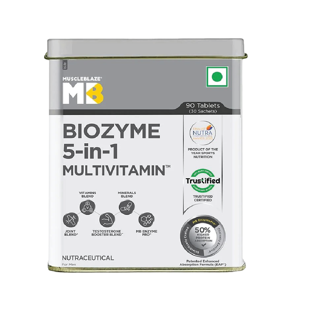 MuscleBlaze Biozyme 5 in 1 Multivitamin