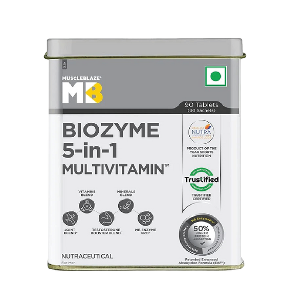 MuscleBlaze Biozyme 5 in 1 Multivitamin