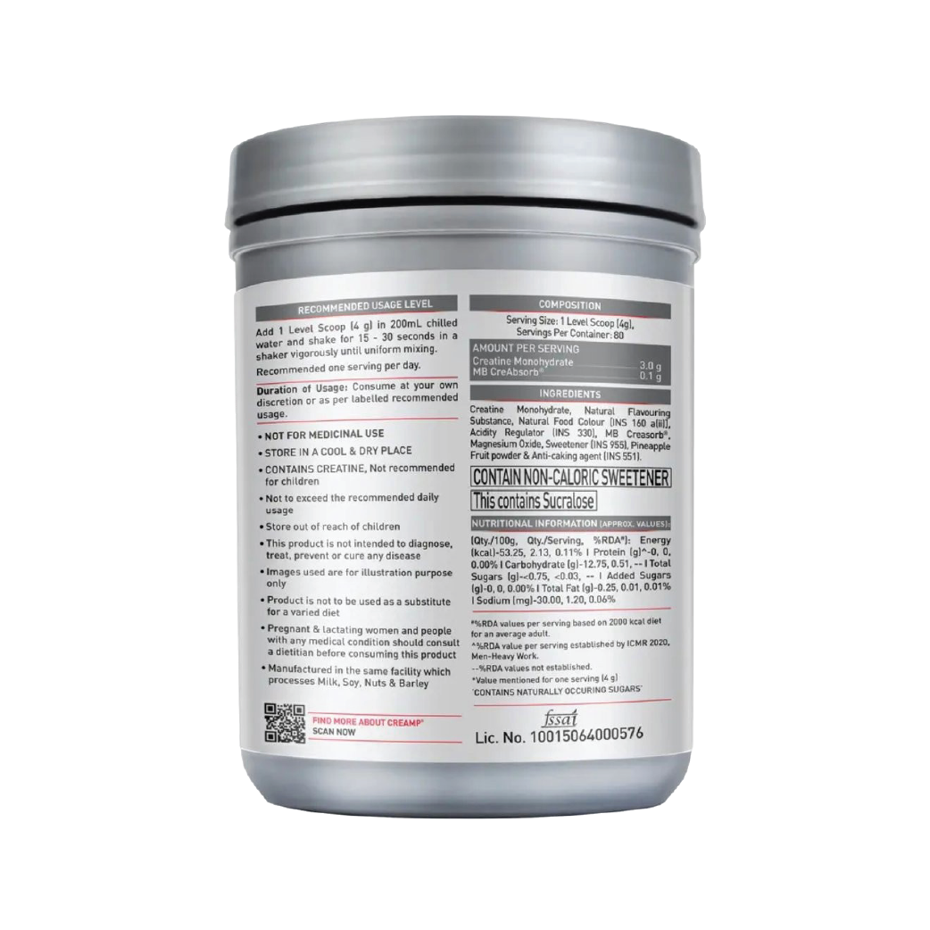 MuscleBlaze Creatine Monohydrate CreAMP
