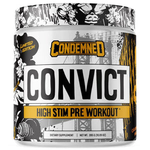 Condemned Convict Pre Workout - Orange Mango, 50 Servings