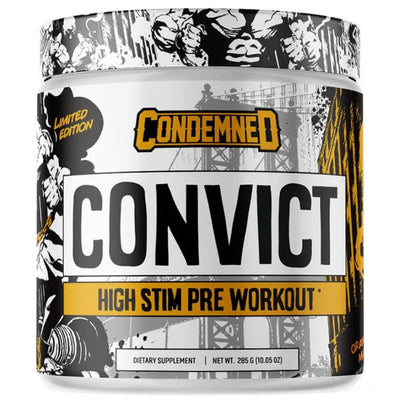 Condemned Convict Pre Workout - Orange Mango, 50 Servings