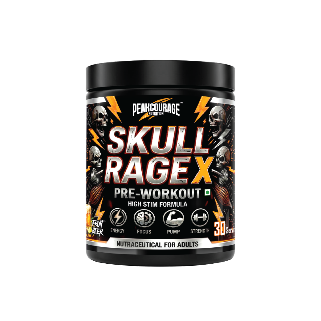 Peakcourage Nutrition Skull Rrage X