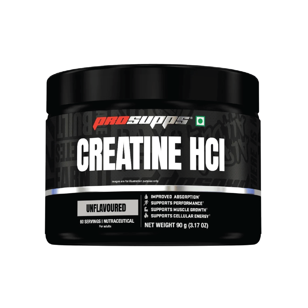 Prosupps Creatine HCL | Fast Absorption Creatine for Strength & Performance