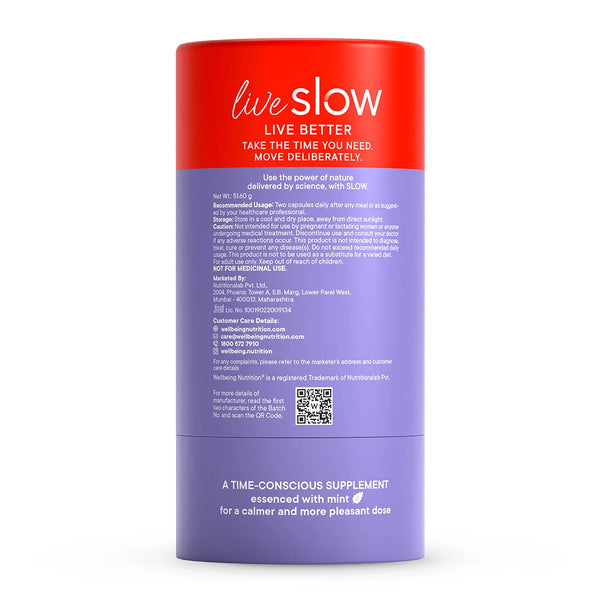 Slow Advanced N-Acetyl-Cysteine + Glycine Capsules