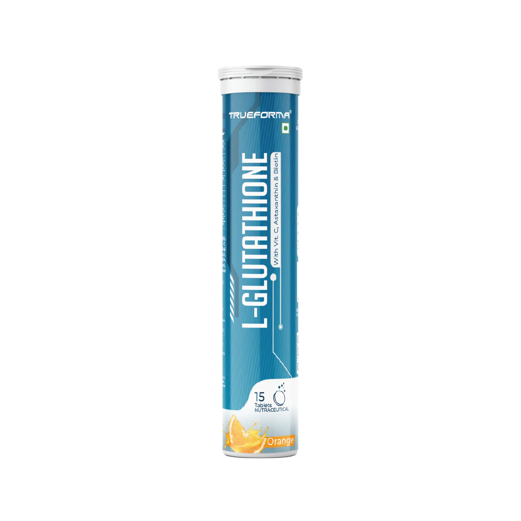 Trueforma® L-Glutathione with Vitamin C, Astaxanthin & Biotin Effervescent Tablets