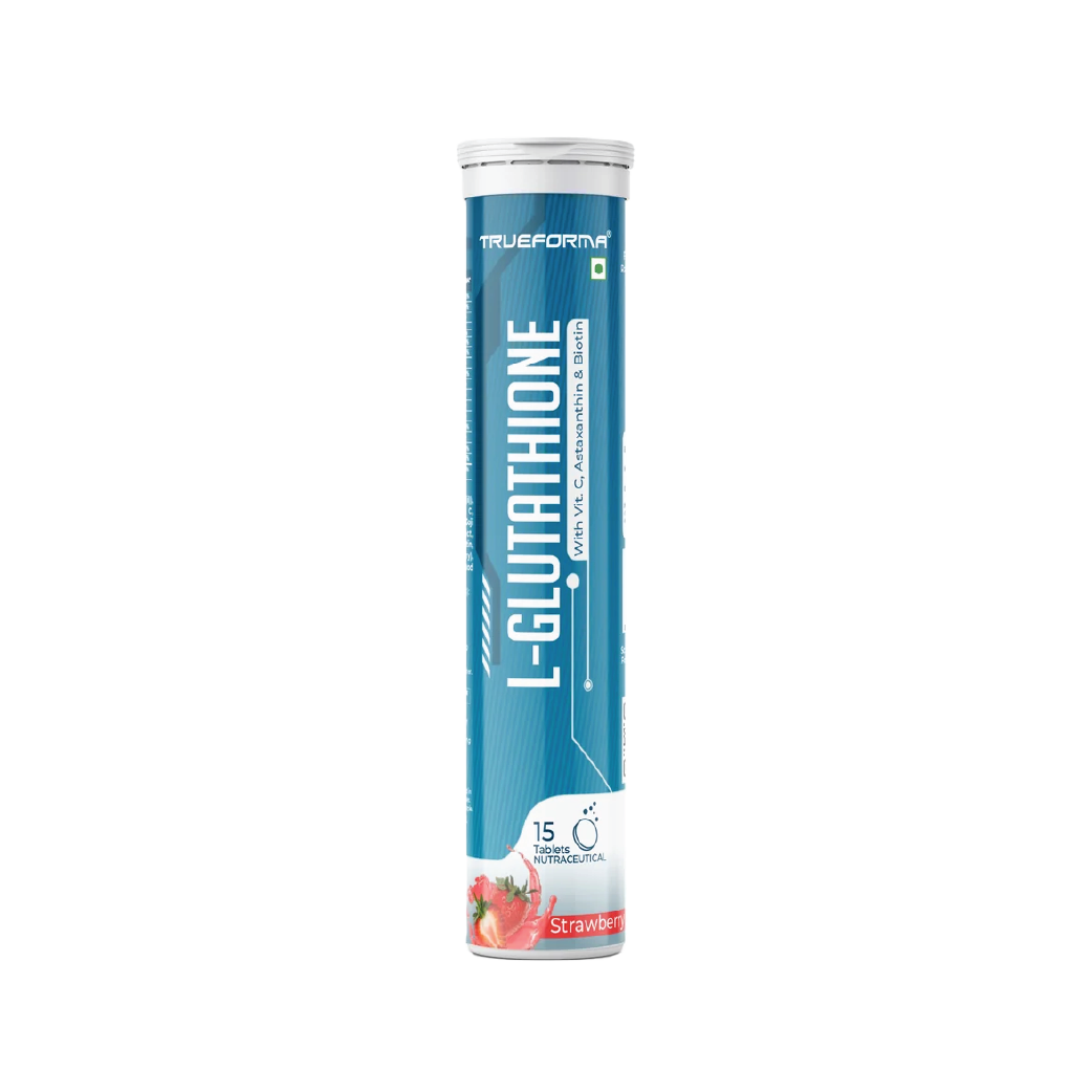 Trueforma® L-Glutathione with Vitamin C, Astaxanthin & Biotin Effervescent Tablets