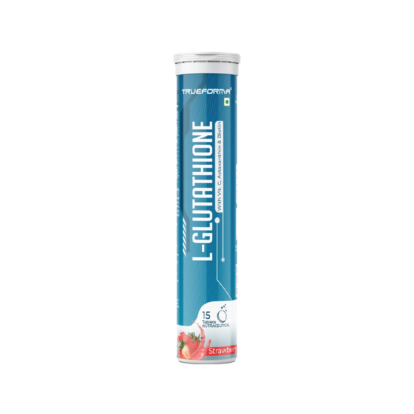 Trueforma® L-Glutathione with Vitamin C, Astaxanthin & Biotin Effervescent Tablets