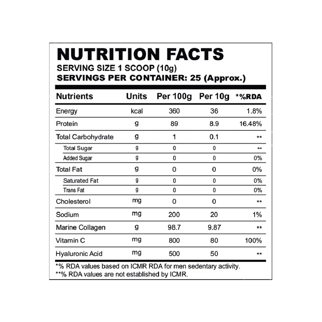 Trueforma® Marine Collagen with Type I & Type III | 25 Servings