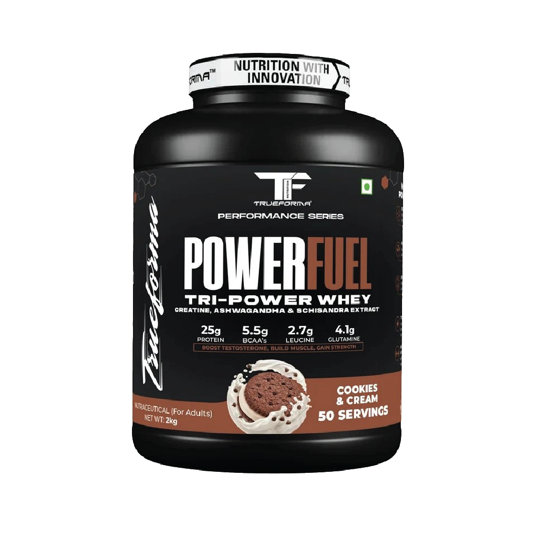 Trueforma® Power Fuel – Whey Protein with Creatine & Ashwagandha