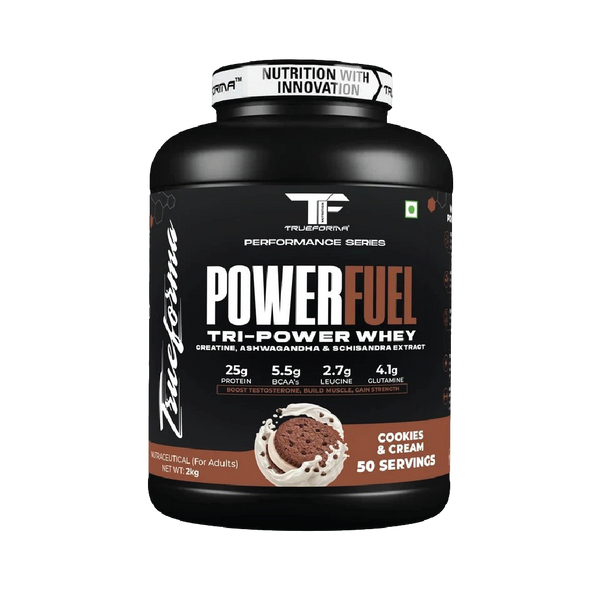 Trueforma® Power Fuel – Whey Protein with Creatine & Ashwagandha