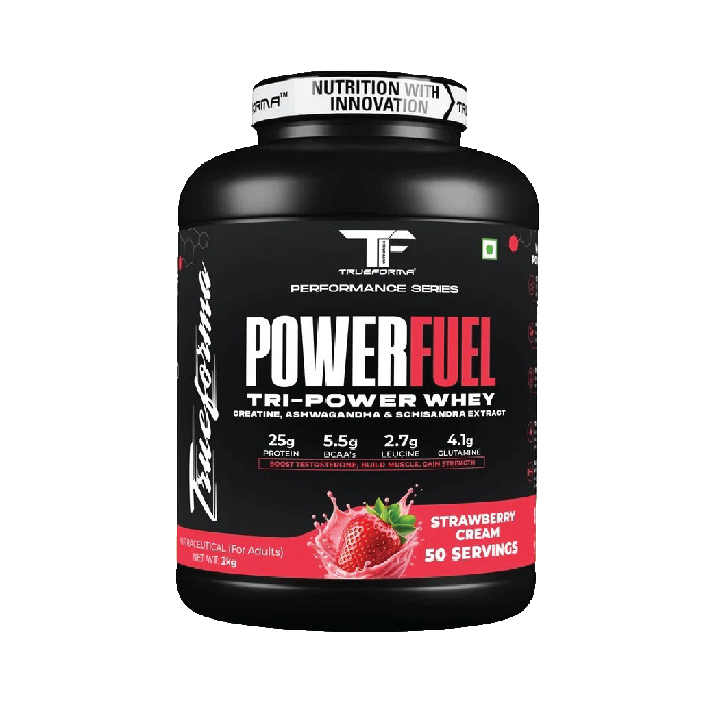 Trueforma® Power Fuel – Whey Protein with Creatine & Ashwagandha