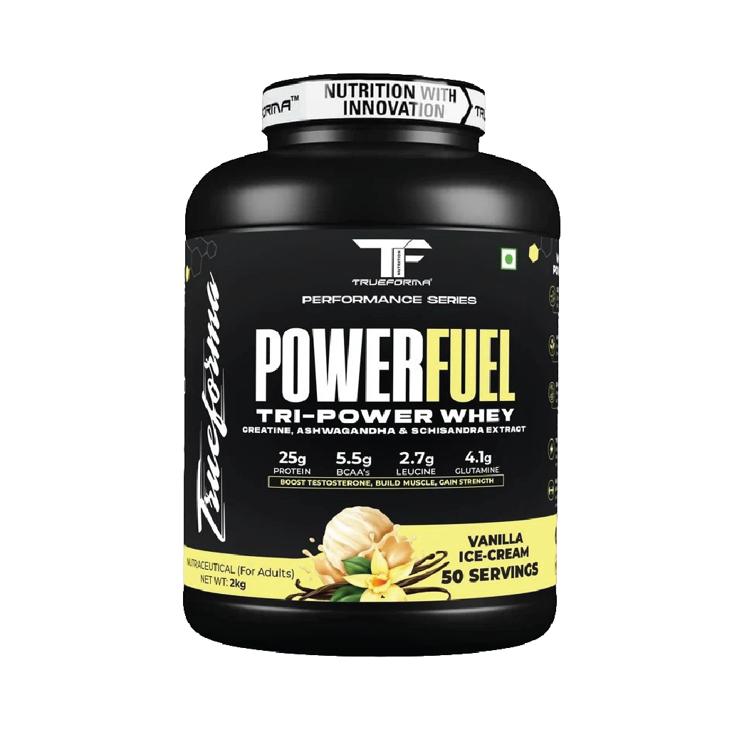Trueforma® Power Fuel – Whey Protein with Creatine & Ashwagandha