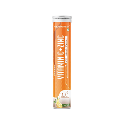 Trueforma® Vitamin C & Zinc with Amla Extract | Effervescent Tablets