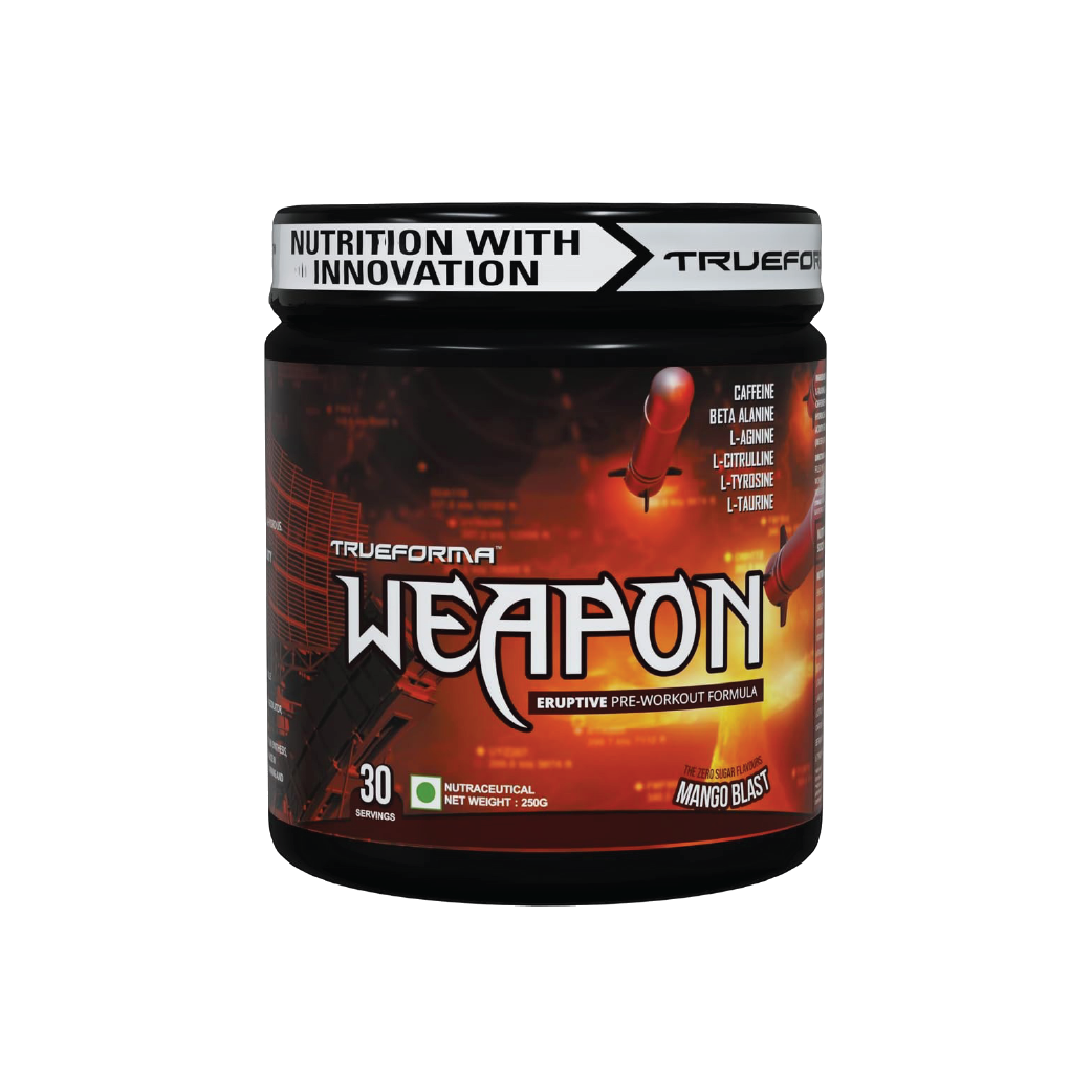 Trueforma® Weapon: Pre-Workout Formula for Energy & Focus