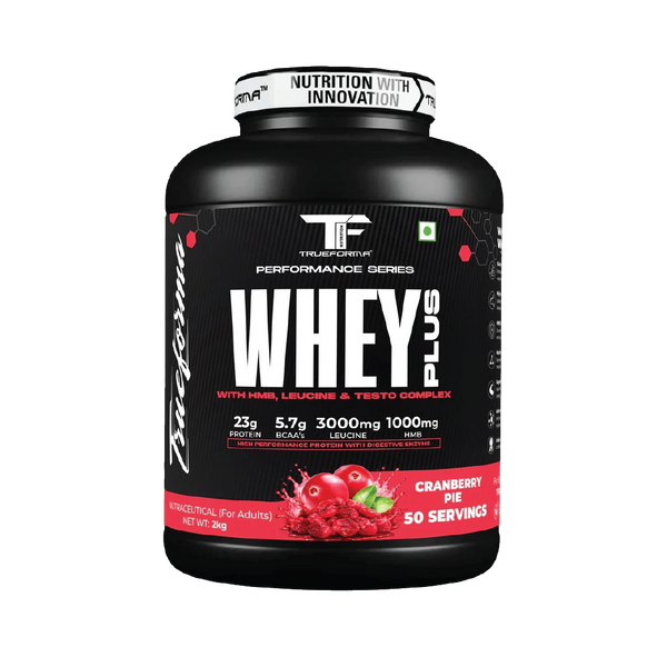 Trueforma® Whey+ Protein with HMB, Leucine, Ginseng & Tribulus