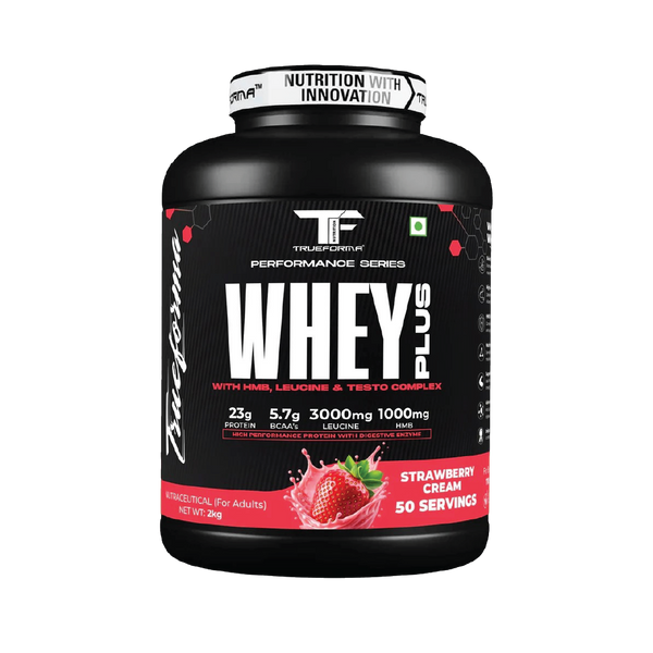 Trueforma® Whey+ Protein with HMB, Leucine, Ginseng & Tribulus