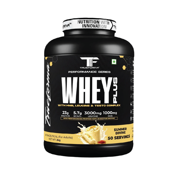 Trueforma® Whey+ Protein with HMB, Leucine, Ginseng & Tribulus