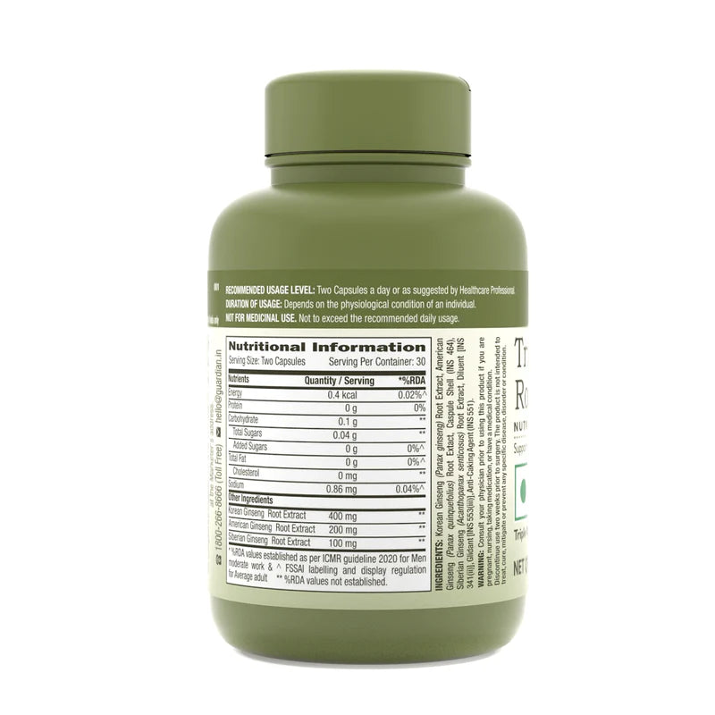 Triple Ginseng Root
