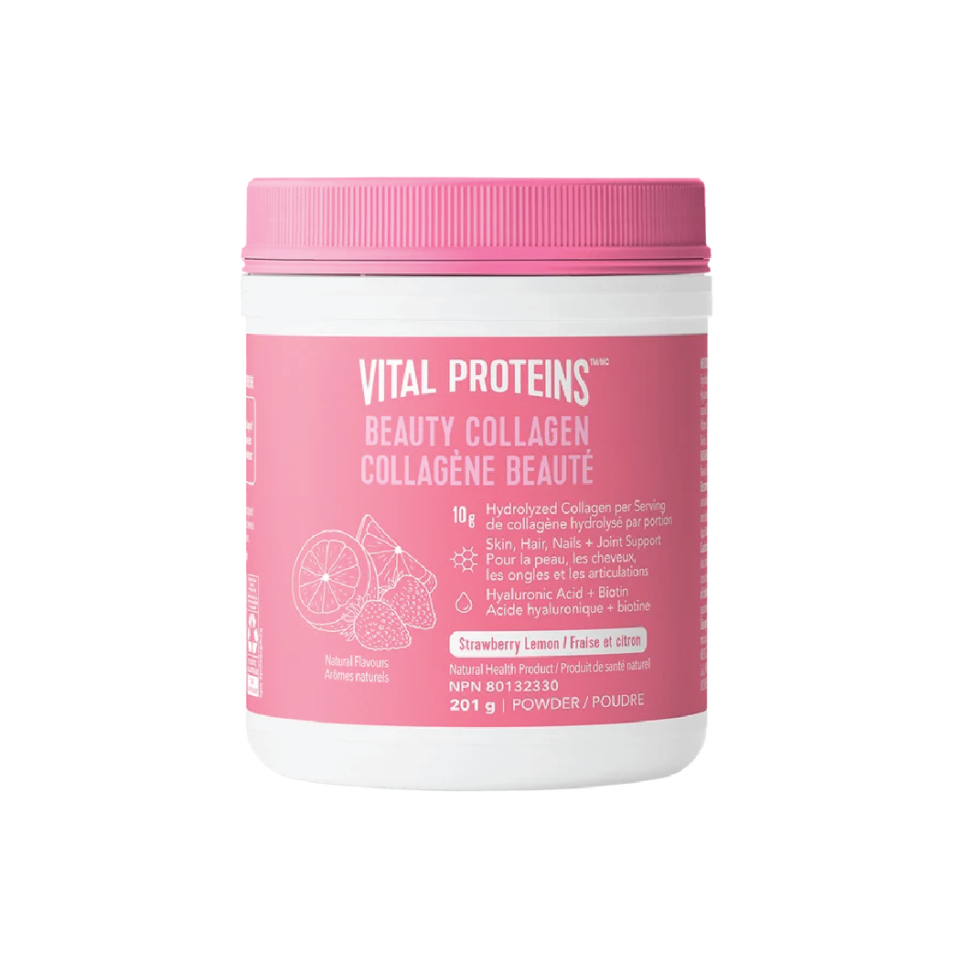 Vital Proteins Beauty Collagen (Strawberry Lemon, Canister) : Strawberry Lemon, Canister - Powder