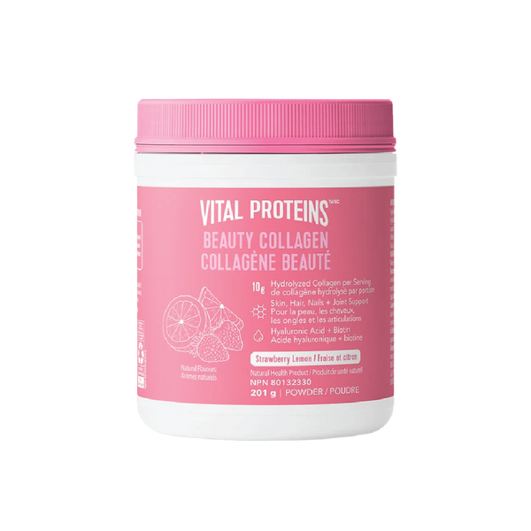 Vital Proteins Beauty Collagen (Strawberry Lemon, Canister) : Strawberry Lemon, Canister - Powder