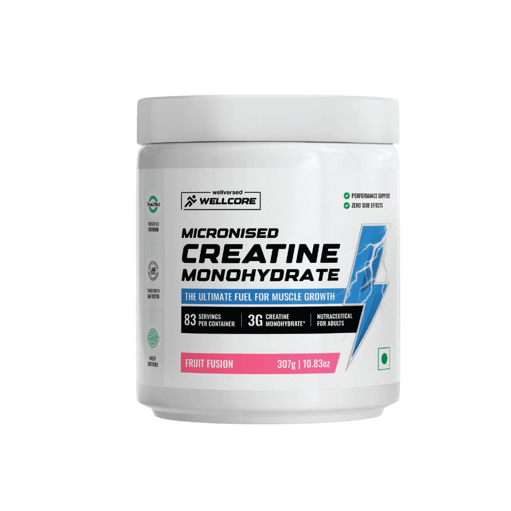 Wellcore - Pure Micronised Creatine Monohydrate | (307g, 83 servings)