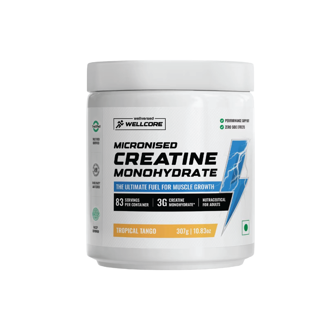 Wellcore - Pure Micronised Creatine Monohydrate | (307g, 83 servings)