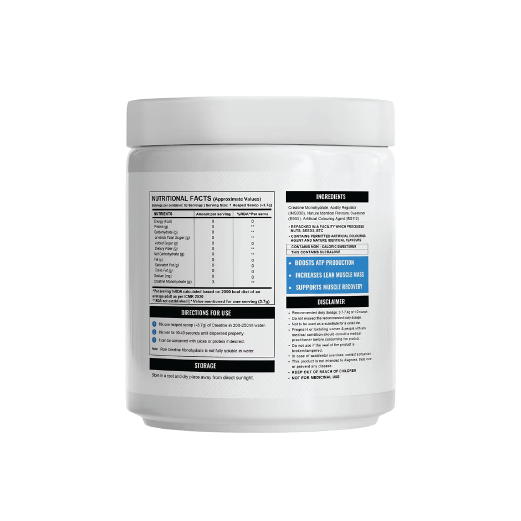 Wellcore - Pure Micronised Creatine Monohydrate | (307g, 83 servings)