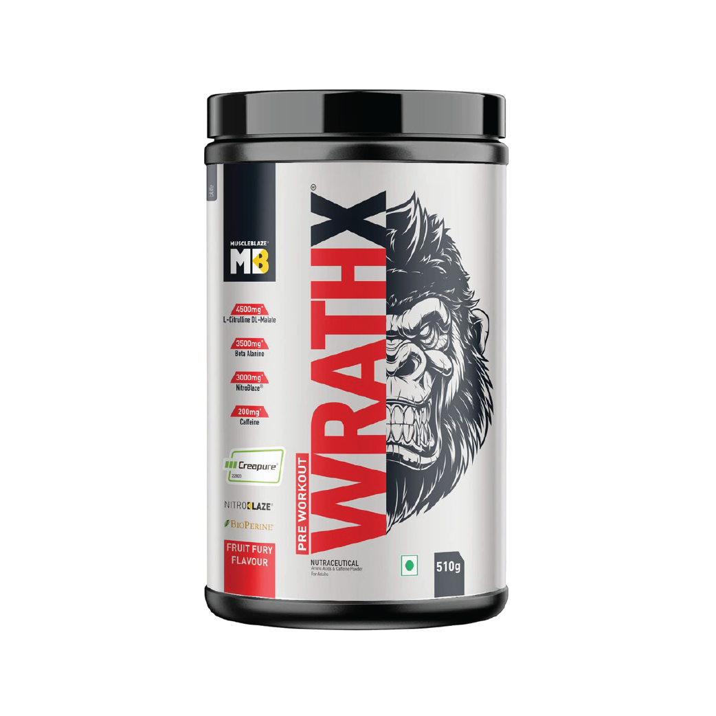 MuscleBlaze Pre Workout WrathX
