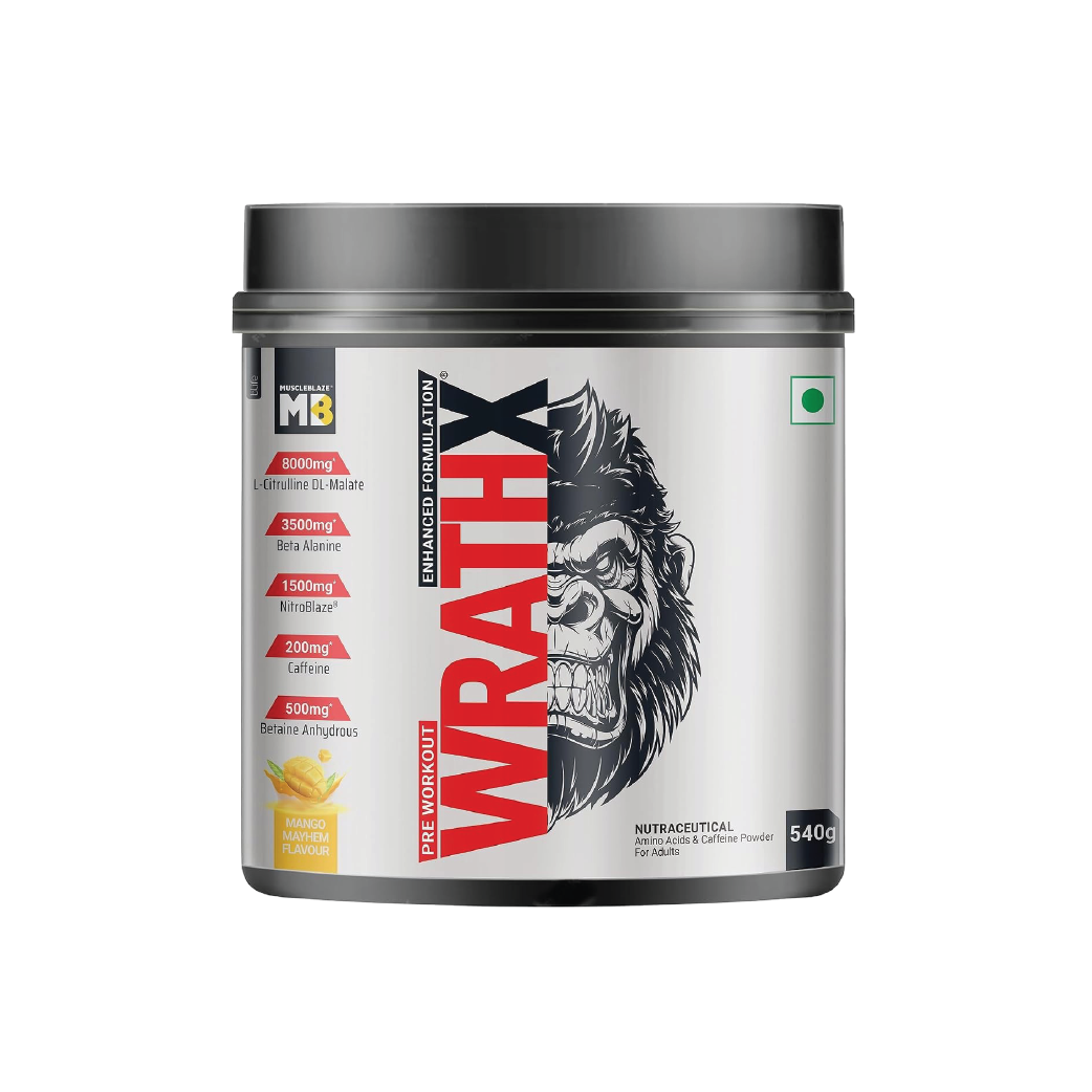MuscleBlaze Pre Workout WrathX