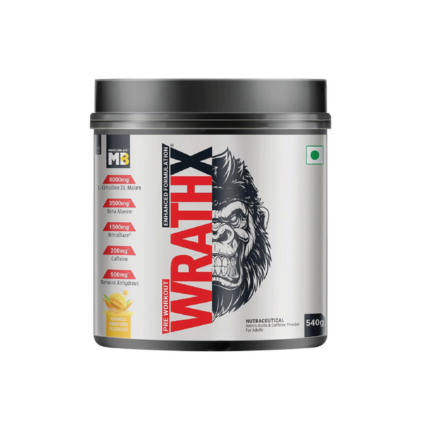 MuscleBlaze Pre Workout WrathX