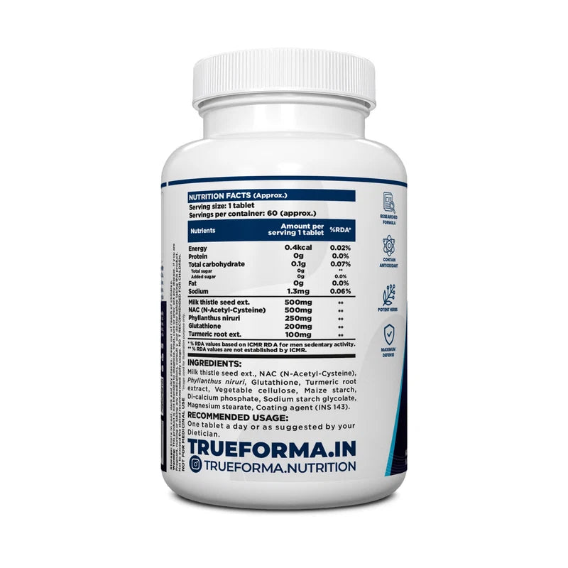 Trueforma® Liver Pro 1500 – Natural Liver Support