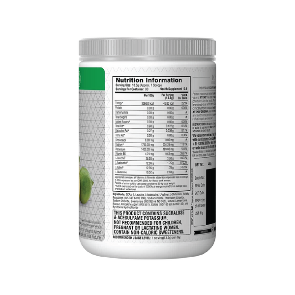 Xtend Bcaa (Intra Workout Catalyst) - Lemon Lime Squeeze , 30 Servings