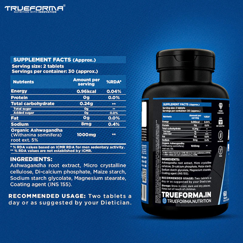 Ashwa Pure 1000 – Natural Ashwagandha